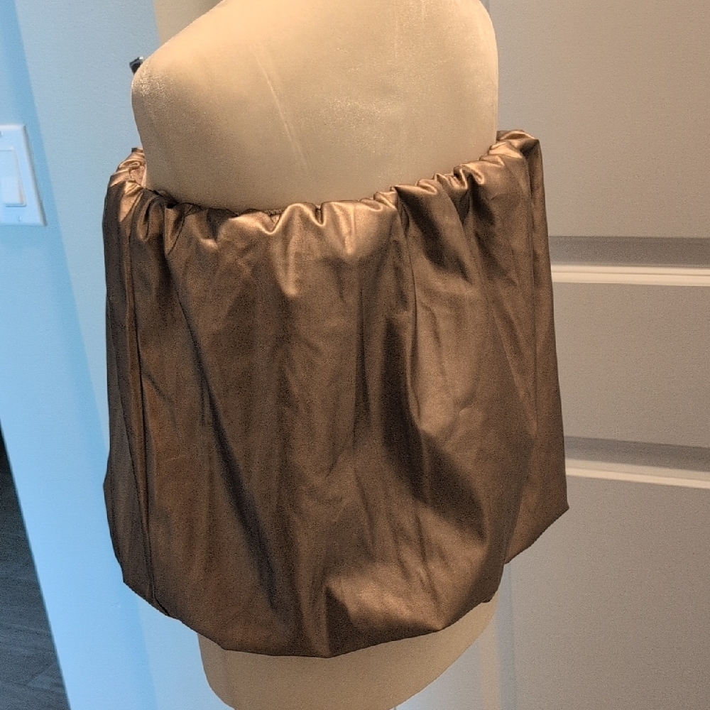 Metallic Off-Shoulder Top - Picture 3 of 13